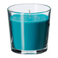 Haonai hot sale eco-friendly glass canlde holder glass candle cup with customized logo